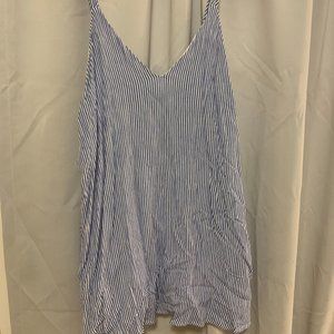 Blue striped dress Lulus